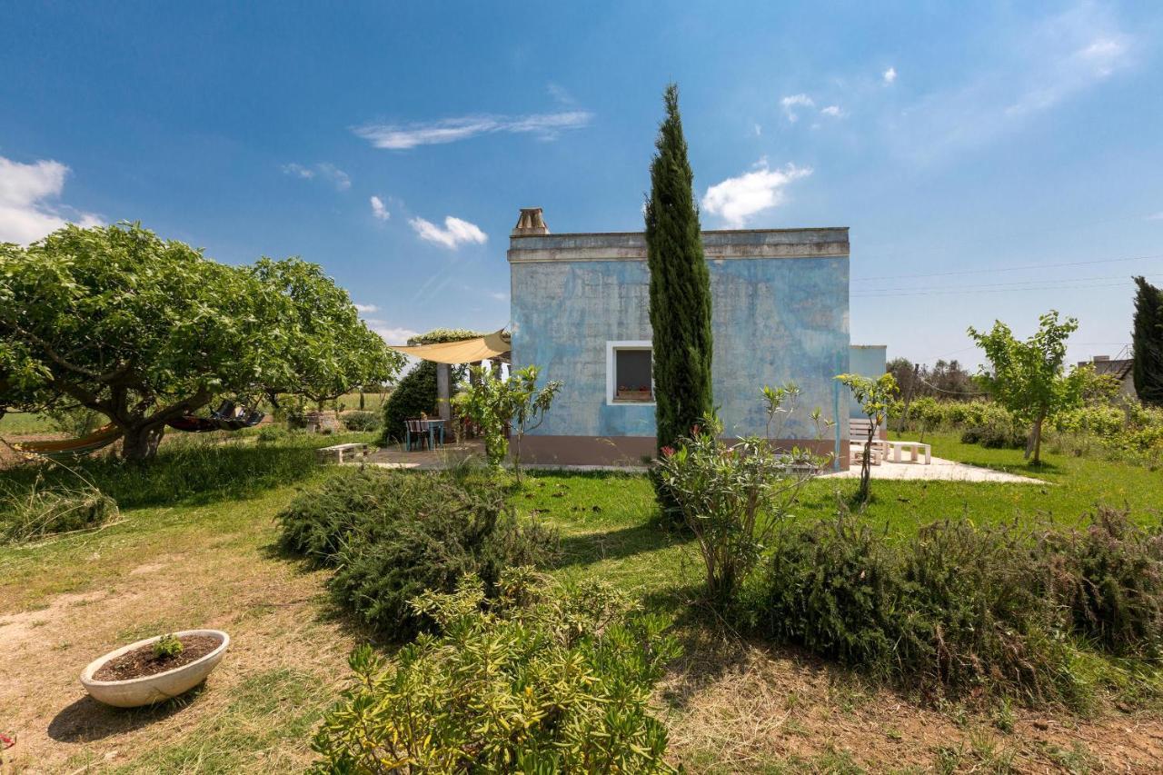 Le Cernicole Villa Melissano Bagian luar foto
