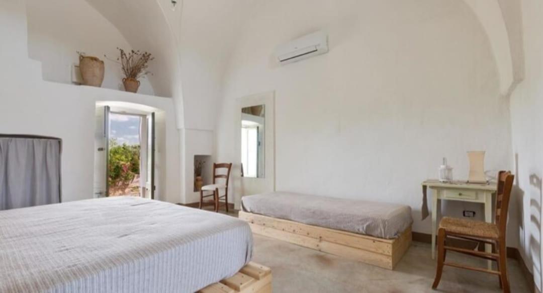 Le Cernicole Villa Melissano Bagian luar foto