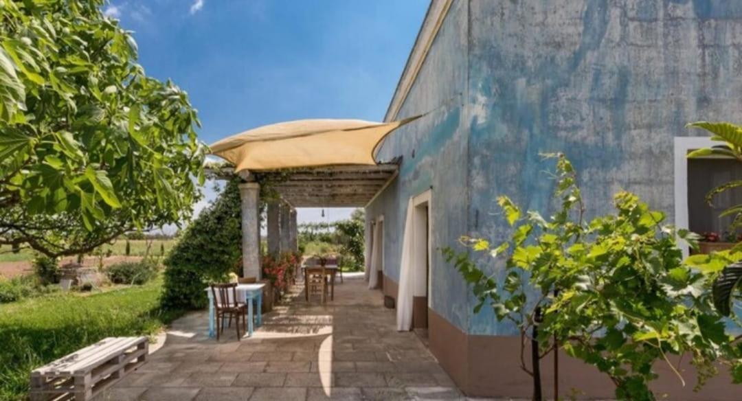 Le Cernicole Villa Melissano Bagian luar foto