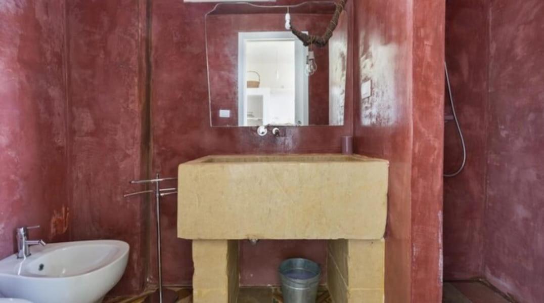 Le Cernicole Villa Melissano Bagian luar foto