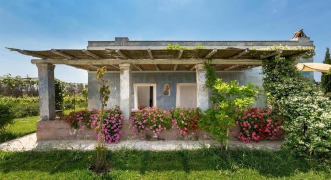 Le Cernicole Villa Melissano Bagian luar foto