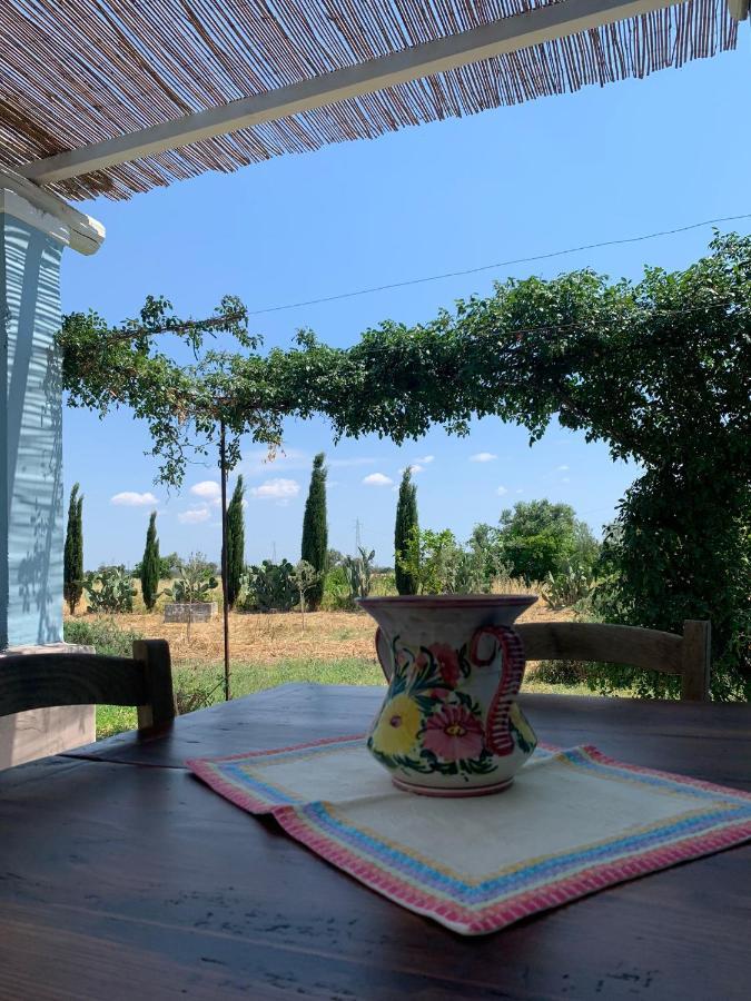 Le Cernicole Villa Melissano Bagian luar foto