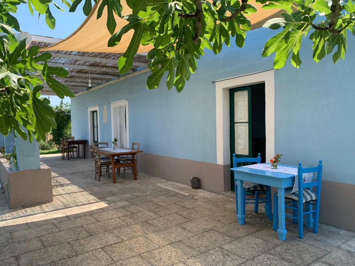 Le Cernicole Villa Melissano Bagian luar foto